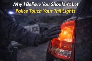 Why I Believe You Shouldn’t Let Police Touch Your Tail Lights